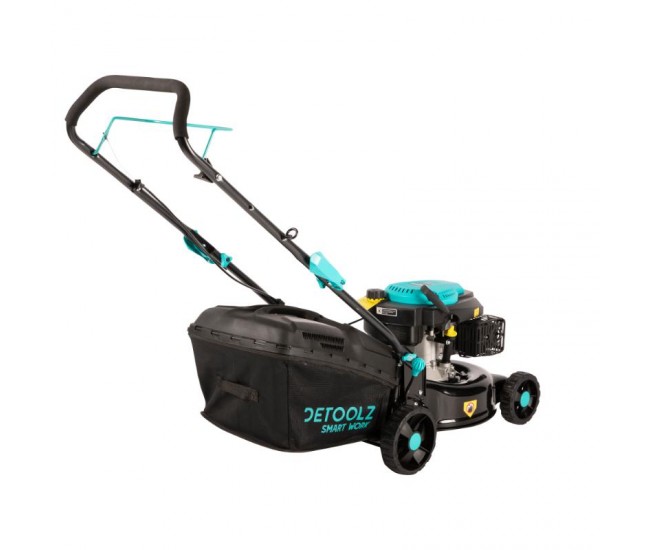 Masina de tuns gazon detoolz, 3.5cp, 146cc, latime de taiere 43cm, colector 40l