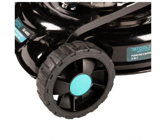 Masina de tuns gazon detoolz, 3.5cp, 146cc, latime de taiere 43cm, colector 40l