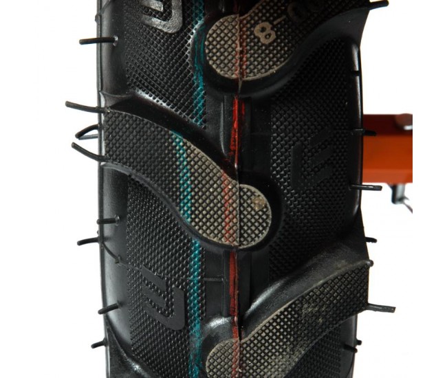 Motocultor detoolz 8cp 212cc, benzina 4t, 3 viteze, pornire manuala, cu roti