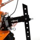 Motocultor detoolz 8cp 212cc, benzina 4t, 3 viteze, pornire manuala, cu roti