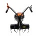 Motocultor detoolz 6cp 173cc, benzina 4t, 1 viteza, pornire manuala, cu roti
