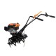 Motocultor detoolz 6cp 173cc, benzina 4t, 1 viteza, pornire manuala, cu roti