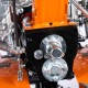 Motocultor detoolz 7cp 280cc, motorina, 4t, 3 viteze, pornire manuala, cu roti