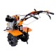 Motocultor detoolz 7cp 280cc, motorina, 4t, 3 viteze, pornire manuala, cu roti