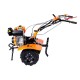 Motocultor detoolz 7cp 280cc, motorina, 4t, 3 viteze, pornire manuala, cu roti