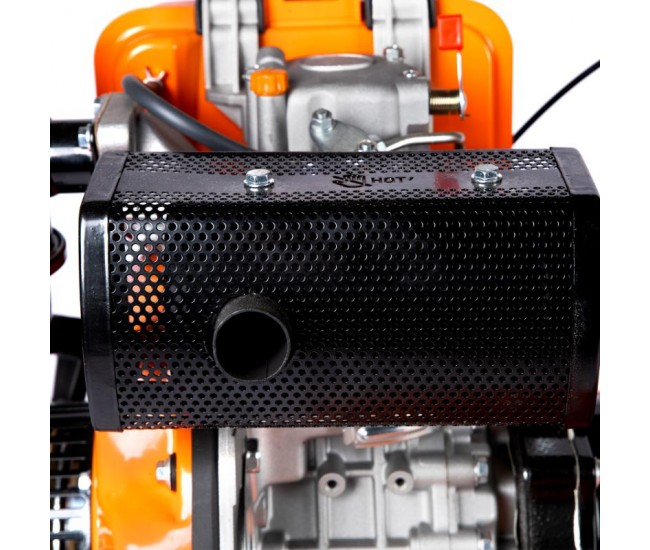 Motocultor detoolz 7cp 280cc, motorina, 4t, 3 viteze, pornire manuala, cu roti