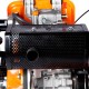 Motocultor detoolz 7cp 280cc, motorina, 4t, 3 viteze, pornire manuala, cu roti