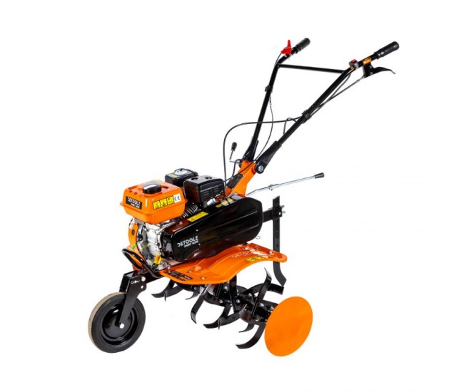 Motocultor detoolz 8cp 212cc, benzina, 4t, 3 viteze, pornire manuala, fara roti