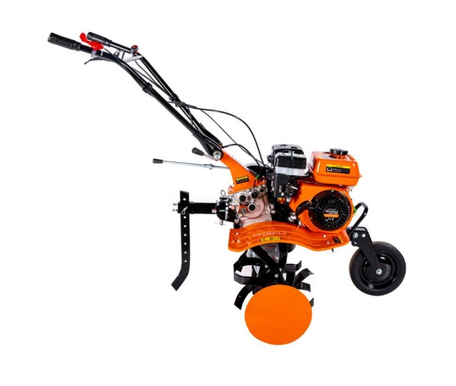 Motocultor detoolz 8cp 212cc, benzina, 4t, 3 viteze, pornire manuala, fara roti
