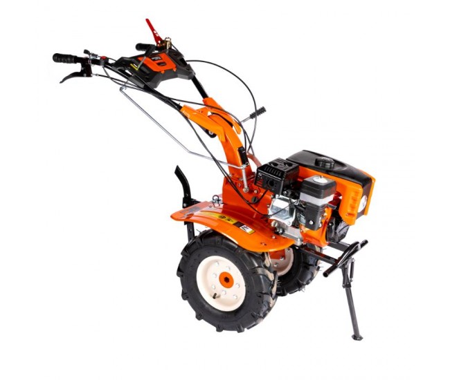 Motocultor detoolz 8.5cp 212cc, benzina, 4t, 4 viteze, pornire manuala, cu roti