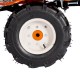 Motocultor detoolz 8.5cp 212cc, benzina, 4t, 4 viteze, pornire manuala, cu roti