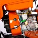 Motocultor detoolz 8.5cp 212cc, benzina, 4t, 4 viteze, pornire manuala, cu roti
