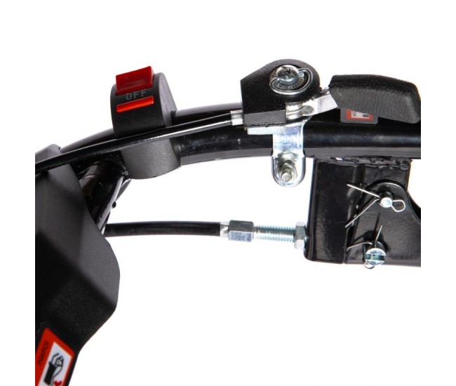 Motocultor detoolz 8.5cp 212cc, benzina, 4t, 4 viteze, pornire manuala, cu roti