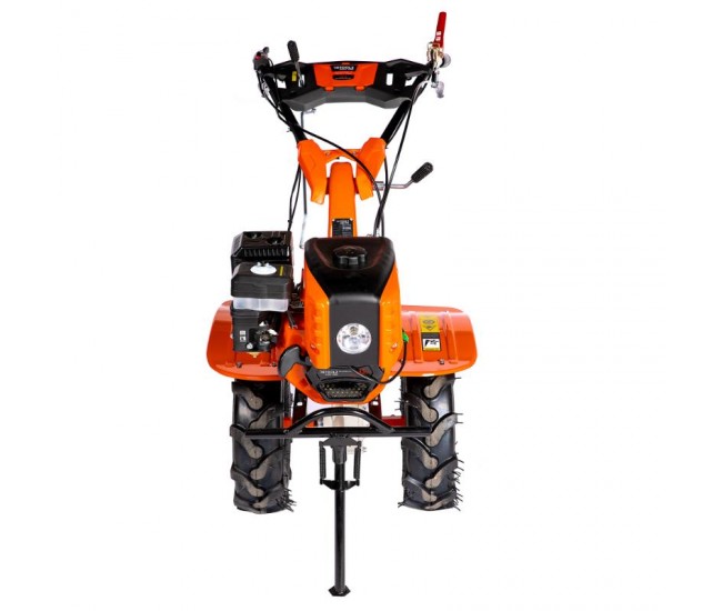 Motocultor detoolz 8.5cp 212cc, benzina, 4t, 4 viteze, pornire manuala, cu roti
