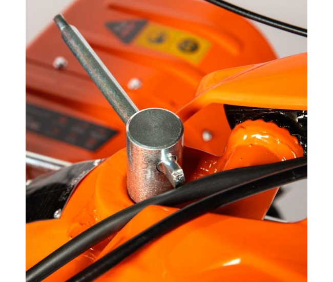 Motocultor detoolz 11cp 418cc, motorina, 4t, 3 viteze, pornire electrica, cu roți