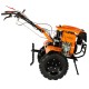 Motocultor detoolz 11cp 418cc, motorina, 4t, 3 viteze, pornire electrica, cu roți