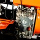 Motocultor detoolz 11cp 418cc, motorina, 4t, 3 viteze, pornire electrica, cu roți