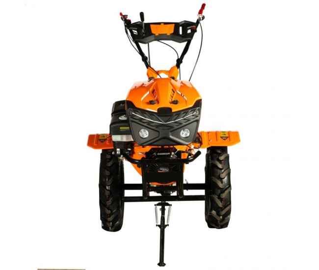 Motocultor detoolz 15cp 420cc, benzina, 4t, 3 viteze, pornire manuala, cu roti