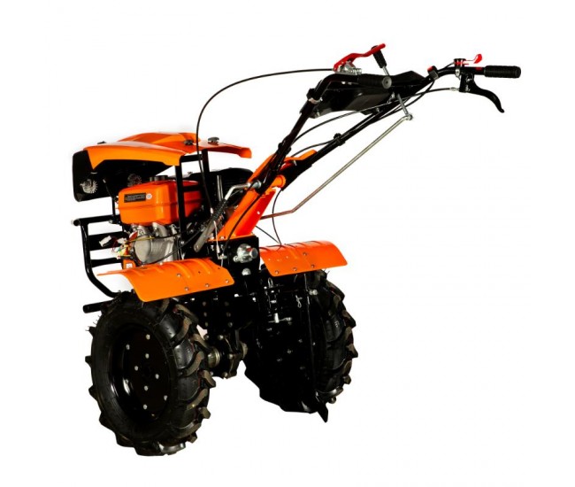 Motocultor detoolz 15cp 420cc, benzina, 4t, 3 viteze, pornire manuala, cu roti
