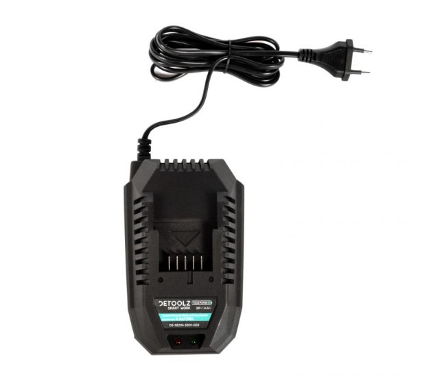Incarcator rapid, detoolz, pentru acumulator 20v, incarcare 4.5a/h