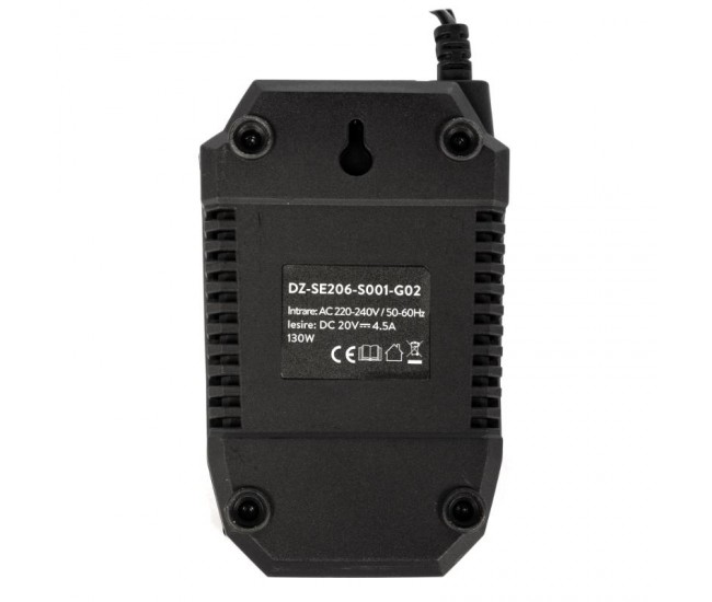 Incarcator rapid, detoolz, pentru acumulator 20v, incarcare 4.5a/h