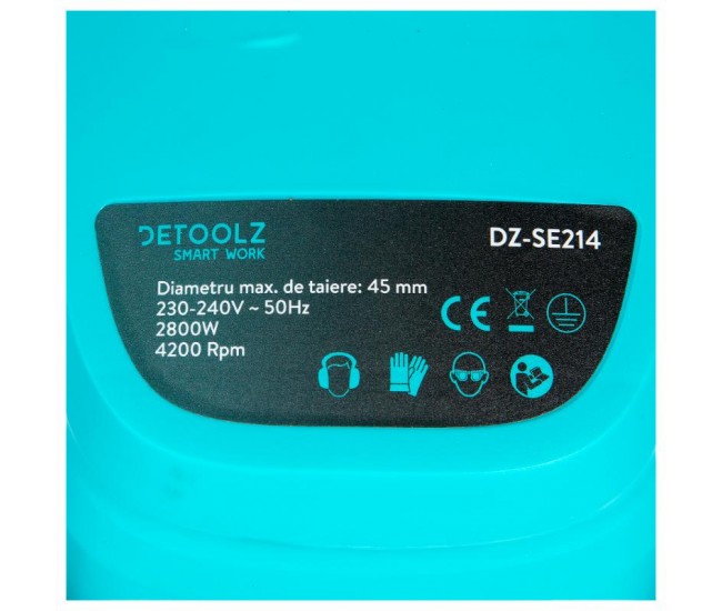 Tocator de crengi si resturi vegetale 2800 w