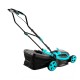 Masina de tuns gazon, 2x18v, 380mm, 36l