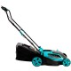 Masina de tuns gazon, 2x18v, 380mm, 36l