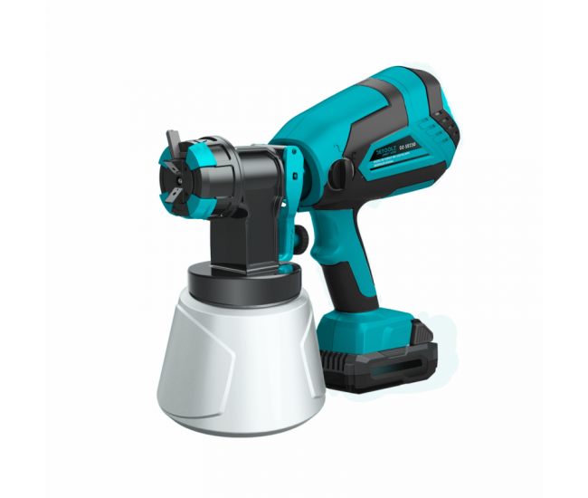 Pistol vopsit 18v 600ml/min rezervor 1000ml Pistol vopsit 18v 600ml/min rezervor 1000ml