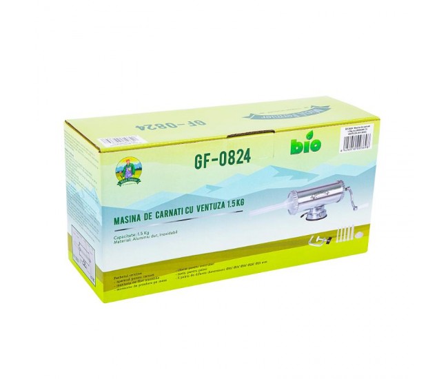 Masina de carnati 1,5kg al cu vetuza mf
