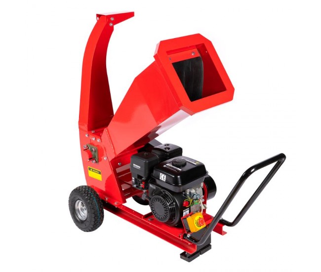 Tocator pentru crengi si vita de vie micul fermier, Ø76mm, motor benzina 6.5cp pentru rumegus