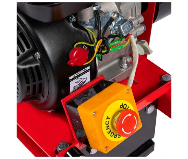 Tocator pentru crengi si vita de vie micul fermier, Ø76mm, motor benzina 6.5cp pentru rumegus