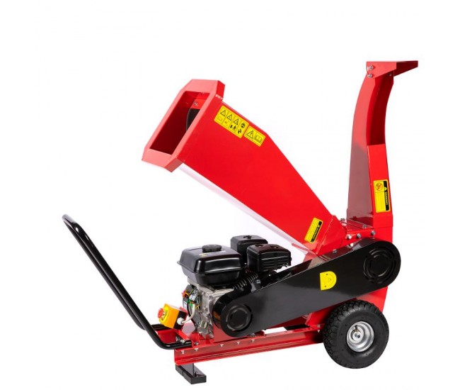 Tocator pentru crengi si vita de vie micul fermier, Ø76mm, motor benzina 6.5cp pentru rumegus