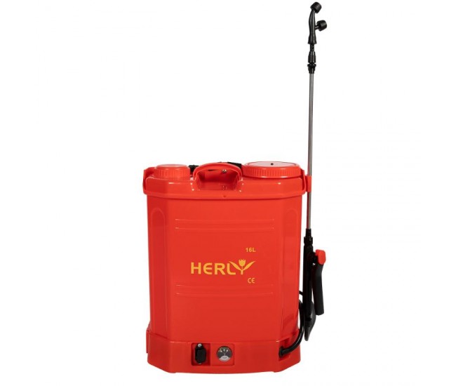 Pompa stropit cu acumulator 16l herly (rosie)