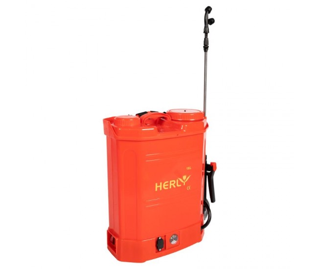 Pompa stropit cu acumulator 16l herly (rosie)