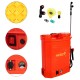 Pompa stropit cu acumulator 16l herly (rosie)