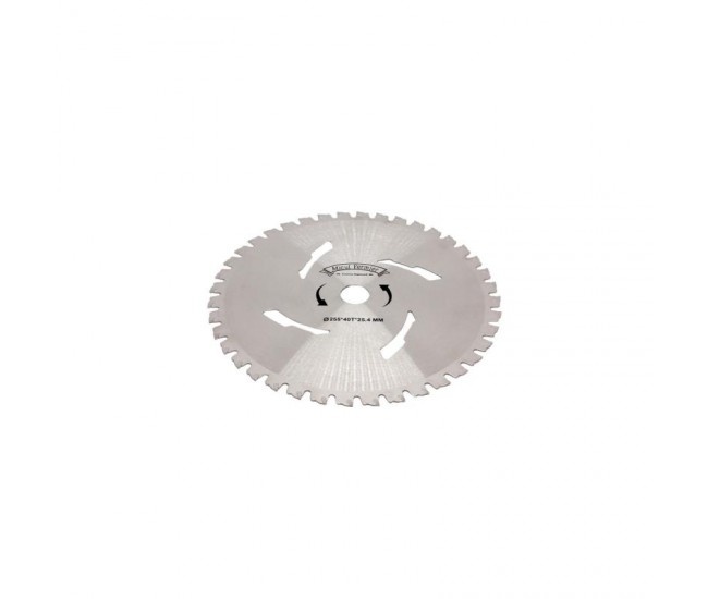 Disc taiere arbusti cu vidia Ø255 40t 25,4mm