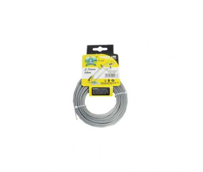Fir trimer/mtc cu insertie metal 10m 2.7mm