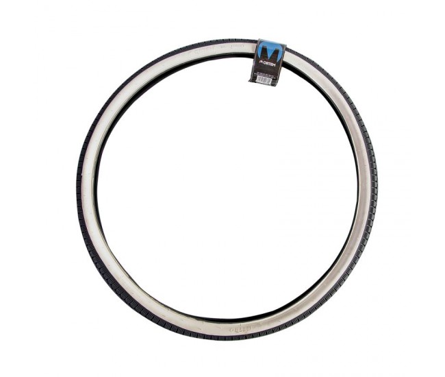 Anvelopa bicicleta 28x1.75 m-1400 bnd alb (47-622) puncture protection 1mm mtr