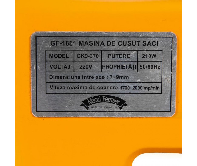 Masina de cusut saci 210w