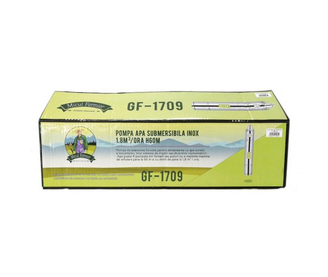 Pompa apa submers. 60m inox 4sk-100 cu snec 1.8mc Pompa apa submers. 60m inox 4sk-100 cu snec 1.8mc