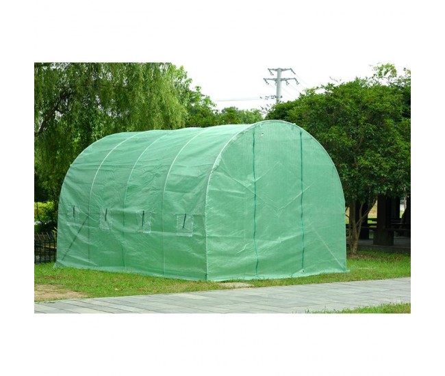 Solar/sera  micul fermier 4x2x2m , polietilena, densitate 140g/mp uv4