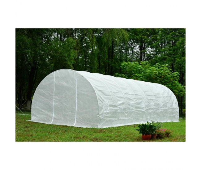 Solar/sera  micul fermier 8x3x2m , polietilena, densitate 140g/mp uv4