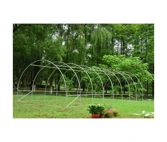 Solar/sera  micul fermier 8x3x2m , polietilena, densitate 140g/mp uv4