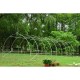 Solar/sera  micul fermier 8x3x2m , polietilena, densitate 140g/mp uv4