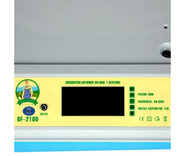 Incubator electric micul fermier capacitate 64 oua