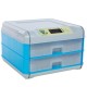 Incubator electric micul fermier capacitate 128 oua, 2 etaje, alimentare 220v/12v