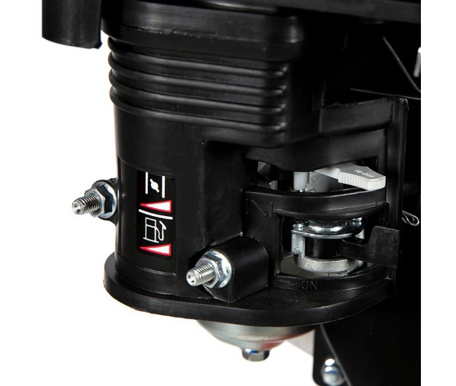 Tocator pentru crengi micul fermier, Ø100mm, motor benzina 15cp, pornire electrica, alimentare verticala, pentru rumegus