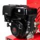 Tocator pentru crengi micul fermier, Ø100mm, motor benzina 15cp, pornire electrica, alimentare orizontala, pentru rumegus