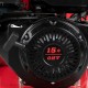 Tocator pentru crengi micul fermier, Ø100mm, motor benzina 15cp, pornire electrica, alimentare orizontala, pentru rumegus